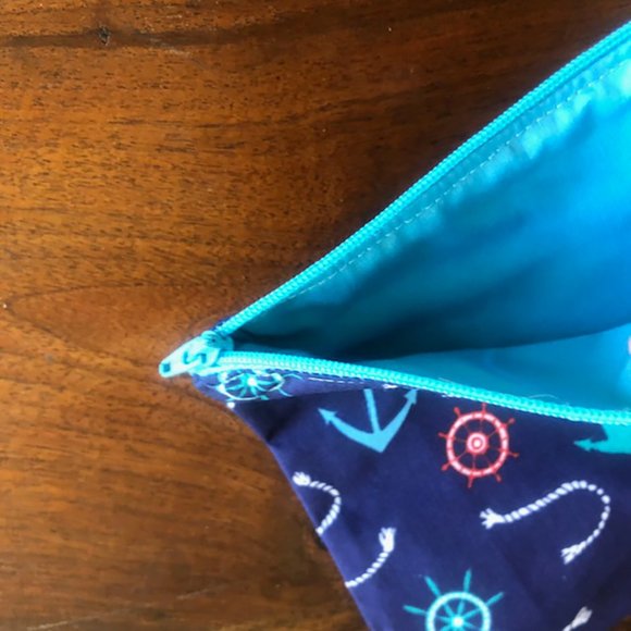 Lot 6 Handmade Zipper pouches bags Vintage Lot A - Picture 14 of 14